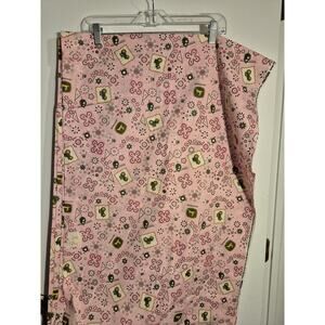 💥 Pink John Deere Bandana Paisley Cotton Craft Sewing Fabric by the Yard NEW G